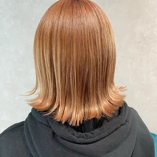 ミディアム カラー ヘアアレンジ XENA表参道 MIKUのヘアスタイル