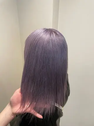 ミディアム カラー ✰︎Rad✩.*˚‪ カノンのヘアスタイル