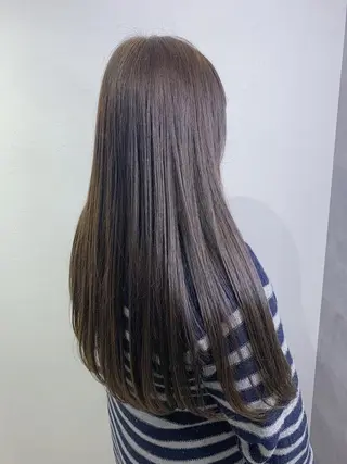 ロング カラー _WHITE 天神店 YUMEKA🐻のヘアスタイル