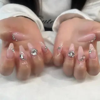 ネイル 💎🐰 saki. m 🐰💎のネイルデザイン