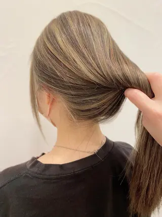 ロング カラー Ash中目黒店 榊間茜のヘアスタイル