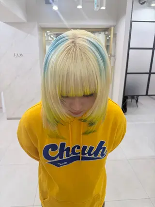 カラー coco ハルヒのヘアスタイル