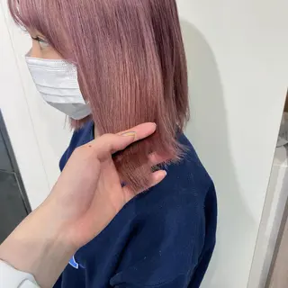 ミディアム ショートヘアとカラー の専門家/もりしーのヘアスタイル