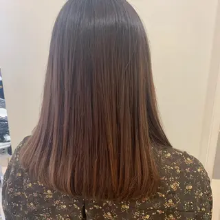 セミロング ボブ/美髪矯正 /佐藤　奈巳のヘアスタイル