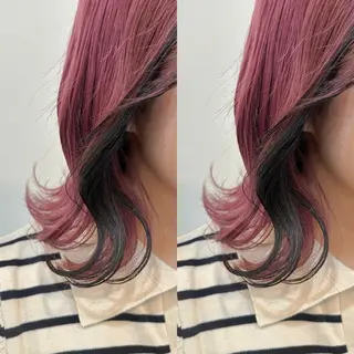 ミディアム カラー おおつか せいやのヘアスタイル