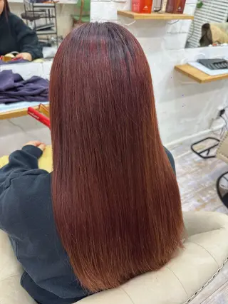 ロング カラー latte  hair lemie所属・山崎 更紗のヘアスタイル