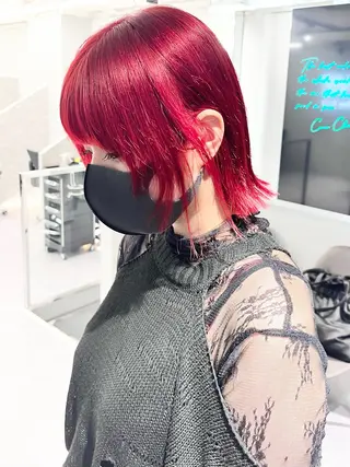 ショート カラー デザインカラー 小西勇次のヘアスタイル