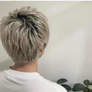 メンズ おくだ　りお /ハイトーンカラーのヘアスタイル