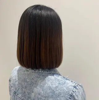 ボブ/美髪矯正 /佐藤　奈巳のヘアスタイル