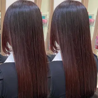 ロング カラー はづき 🥀新宿のヘアスタイル