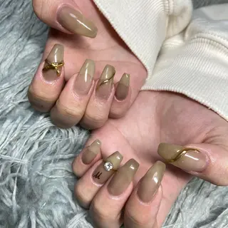 カラー ネイル nail salon LNのネイルデザイン