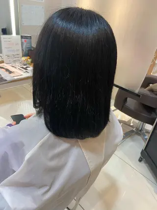 ミディアム カラー ボブカット/アレンジ /さきのヘアスタイル