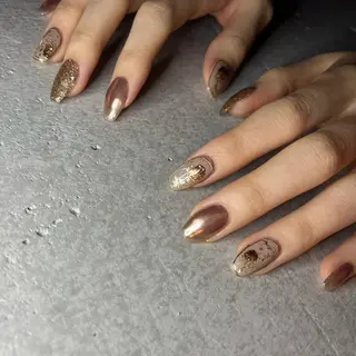 ネイル 🤎Two ERI🤎のネイルデザイン