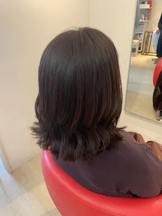 ミディアム lachiq R+ カイトのヘアスタイル