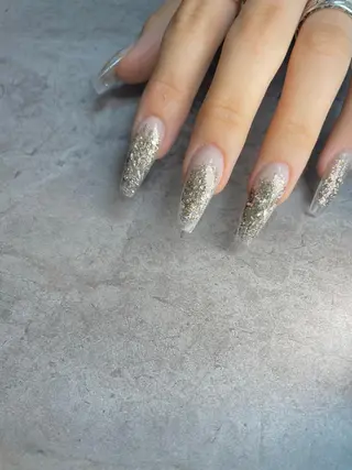 セミロング ネイル Statice所属・YUNA FUKUDAのネイルデザイン