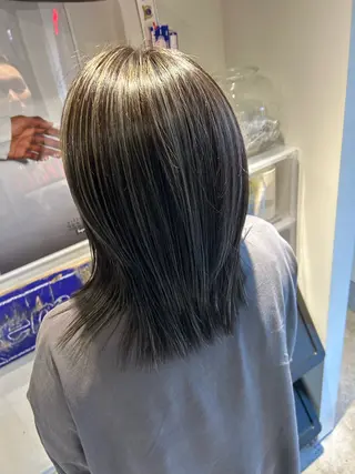 ミディアム カラー 🔹TOMO🔹 圧倒的経験値🔹のヘアスタイル