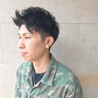 ショート メンズ Vir by browのヘアスタイル