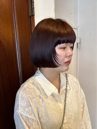 ショート L’HOMME BLANC所属・佐藤 優里奈のヘアスタイル