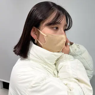 ショート レイヤー/ベージュ /メンズsaraのヘアスタイル