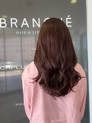 ロング 髙木琉菜/レイヤー パーソナルカラーのヘアスタイル