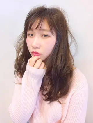 ロング 横井伴典 矢場町 メンズパーマ/カットのヘアスタイル