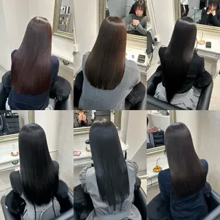 ロング えり 堀江/ボブ /成人式カラーのヘアスタイル