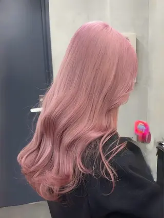 ロング カラー nico TOKYO 渋谷所属・ブリーチ ハイトーン 特化🌈フジタハルキのヘアスタイル