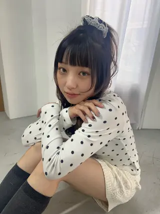 セミロング 💞艶モテ髪✨ MOENA💞のヘアスタイル