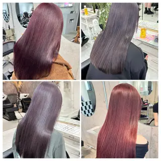 ロング カラー ⭐️ハイトーン⭐️ 💕SAKURA💕のヘアスタイル