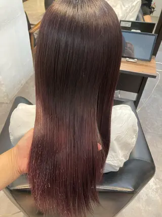 ロング カラー ✨最安値✨エクステ カラー🌼つきな🌼のヘアスタイル