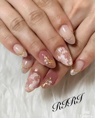 ネイル riri オーナーのネイルデザイン