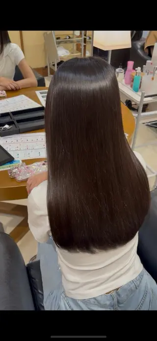 パーマ Uhair本山所属・⟡.·mamiya 縮毛矯正/ヘアセットのヘアスタイル
