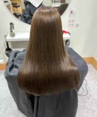 ロング カラー 梅原 姫🍬🐰のヘアスタイル