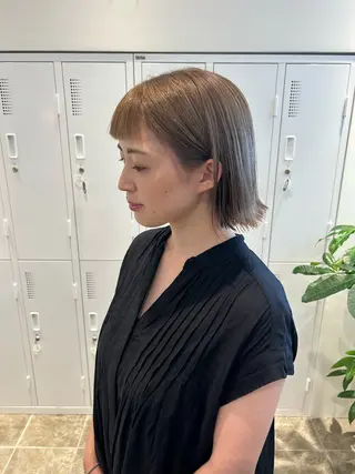 ショート 築地 なずなのヘアスタイル