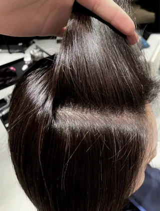 ミディアム stair:case 加藤由都のヘアスタイル