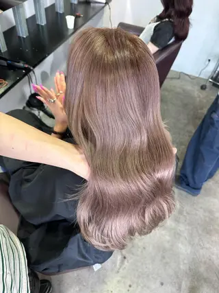 カラー 韓国風レイヤーカット ryotaのヘアスタイル