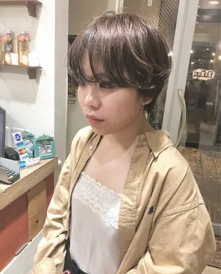 ショート カラー nakahara madokaのヘアスタイル