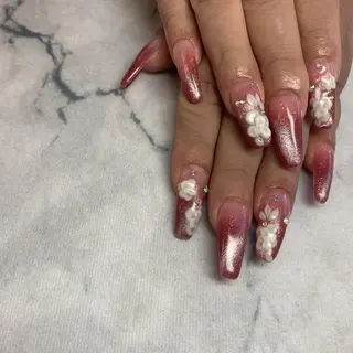 ネイル ネイルリボン 伊藤のネイルデザイン