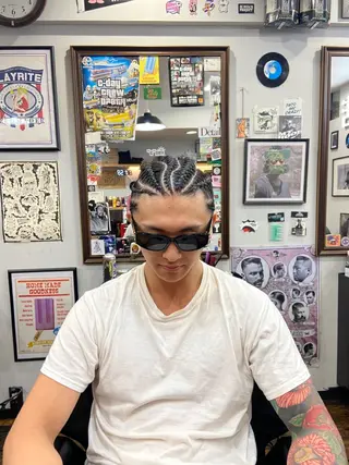 ヘアアレンジ 上田理髪店所属・💈Renma💈 【fade】必見‼️のヘアスタイル