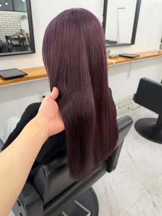 ロング カラー GiseL博多 HiROEのヘアスタイル