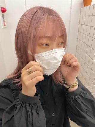 ミディアム カラー 関 京磨のヘアスタイル