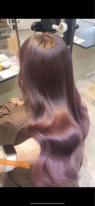 ロング カラー 🪐レイヤー/美髪 カラー/加野彩果🪐のヘアスタイル