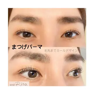 マツエク・マツパ and Rita 蒲生店所属・andRita蒲生店 kanouのマツエク・マツパデザイン