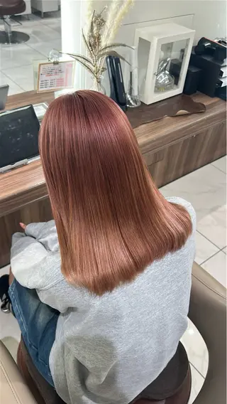 セミロング カラー 北島亜弥/髪質改善 /カラーのヘアスタイル