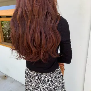 ロング カラー 山本 知佳のヘアスタイル