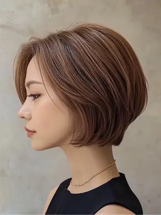 ミディアム Glimpse中津店 髪質改善/マツエクのヘアスタイル