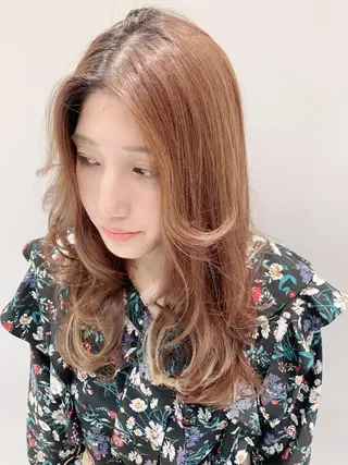 セミロング 🦖鶴岡香純🦖 育休中のヘアスタイル