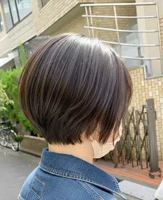 ショート カラー ショート/ボブ /髪質改善/内山翔太のヘアスタイル