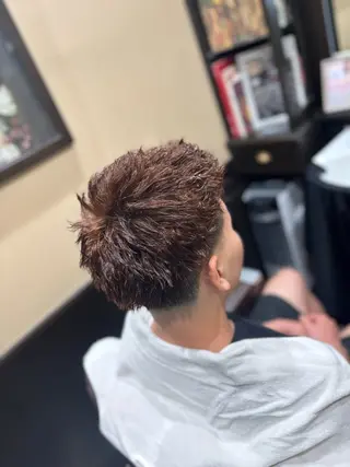 ショート メンズ 與那嶺 瑞利のヘアスタイル