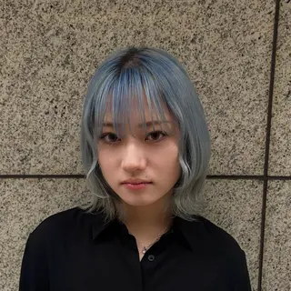 ミディアム カラー ﾃﾞｻﾞｲﾝｶﾗｰ 💫suzuno🪐のヘアスタイル